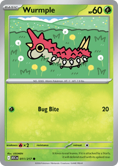 Wurmple Ascended Heroes #11