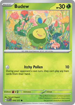 Budew Ascended Heroes #16