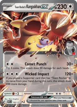 Team Rocket's Kangaskhan ex Ascended Heroes #162