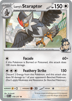 Larry's Staraptor Ascended Heroes #170