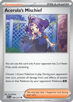 Acerola's Mischief Ascended Heroes #180