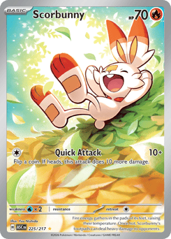 Scorbunny Ascended Heroes #225