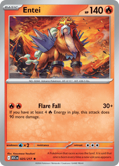 Entei Ascended Heroes #25