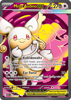 Mega Audino ex Ascended Heroes #253
