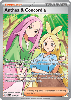Anthea & Concordia Ascended Heroes #254