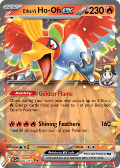 Ethan's Ho-Oh ex Ascended Heroes #26