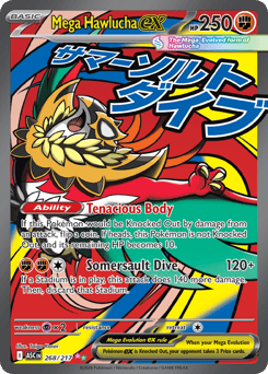 Mega Hawlucha ex Ascended Heroes #268