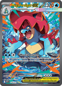 Mega Feraligatr ex Ascended Heroes #274