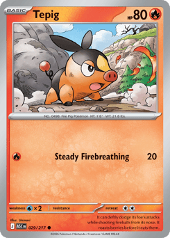 Tepig Ascended Heroes #29