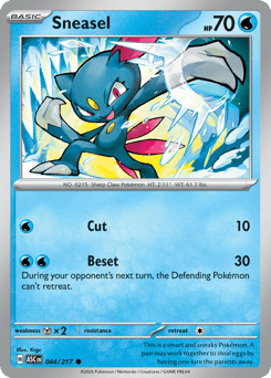 Sneasel Ascended Heroes #44