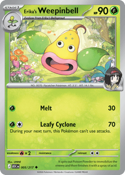 Erika's Weepinbell Ascended Heroes #5