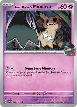Team Rocket's Mimikyu Ascended Heroes #97