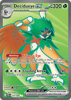 Decidueye ex Perfect Order #100