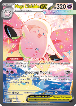 Mega Clefable ex Perfect Order #119