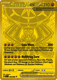 Mega Zygarde ex Perfect Order #124