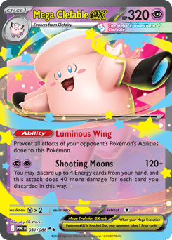Mega Clefable ex Perfect Order #31