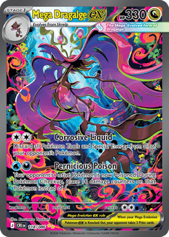 Mega Dragalge ex Chaos Rising #118