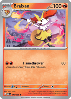 Braixen Chaos Rising #12