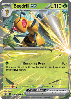 Beedrill ex Chaos Rising #3