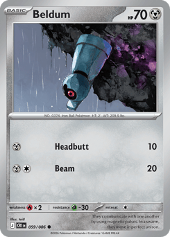 Beldum Chaos Rising #59