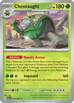 Chesnaught Chaos Rising #7