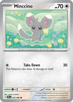Minccino Chaos Rising #72