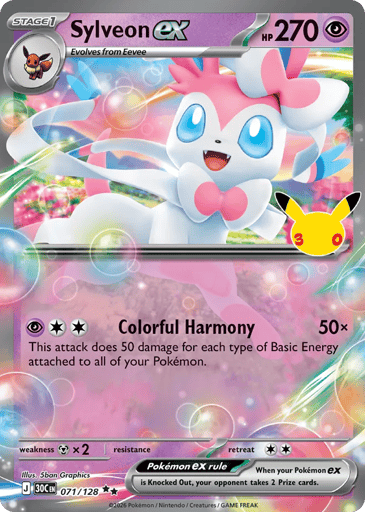 Sylveon ex — 30th Celebration #71