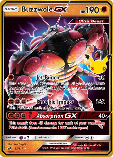 Buzzwole-GX — 30th Celebration: Classic Collection #57