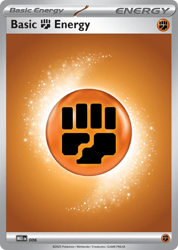 Basic Fighting Energy — Mega Evolution Energies #6