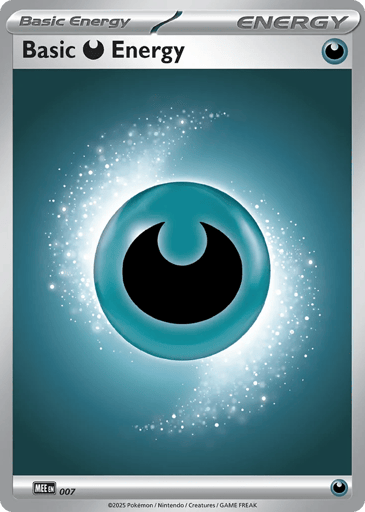 Basic Darkness Energy — Mega Evolution Energies #7