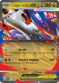 Mega Latias ex Mega Evolution Black Star Promos #11