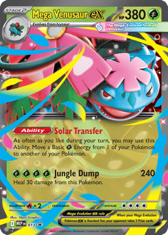 Mega Venusaur ex Mega Evolution Black Star Promos #13