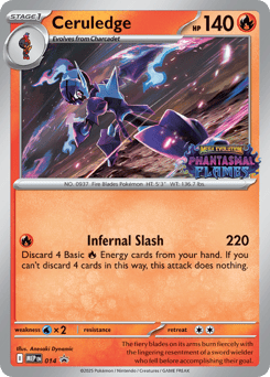Ceruledge Mega Evolution Black Star Promos #14
