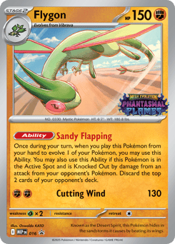 Flygon Mega Evolution Black Star Promos #16