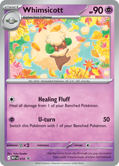 Whimsicott Mega Evolution Black Star Promos #19