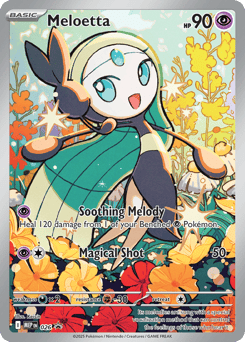 Meloetta Mega Evolution Black Star Promos #26