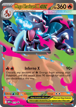 Mega Charizard X ex Mega Evolution Black Star Promos #29