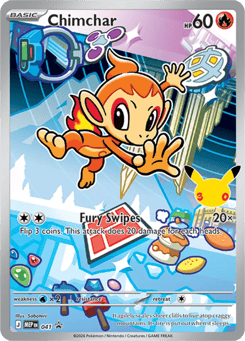 Chimchar Mega Evolution Black Star Promos #41