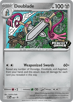 Doublade Mega Evolution Black Star Promos #67