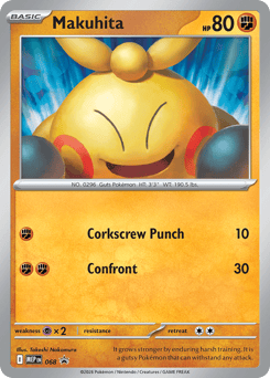 Makuhita Mega Evolution Black Star Promos #68