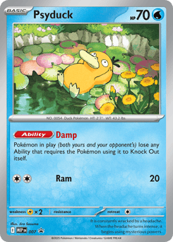 Psyduck Mega Evolution Black Star Promos #7