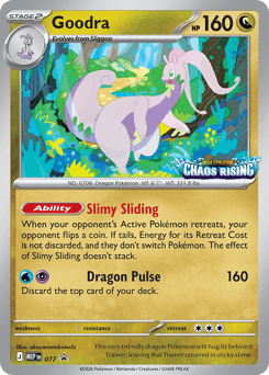Goodra Mega Evolution Black Star Promos #77