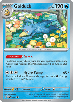 Golduck Mega Evolution Black Star Promos #8