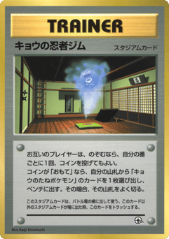 Japanese Koga's Ninja Gym (Koga's Ninja Gym)