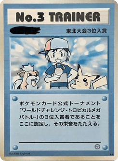 Japanese No.3 Trainer (No.3 Trainer)