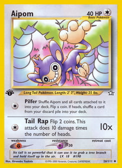 Aipom Neo Genesis #26