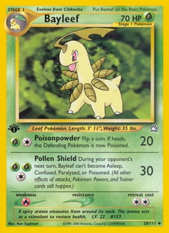 Bayleef Neo Genesis #28