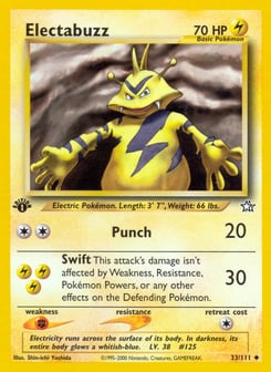 Electabuzz Neo Genesis #33