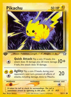 Pikachu Neo Genesis #70