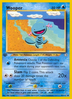 Wooper Neo Genesis #82